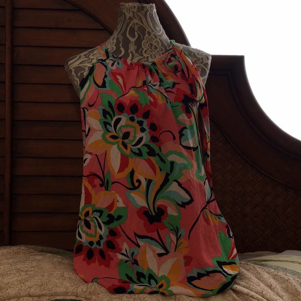 7avenue NY&C flower blouse